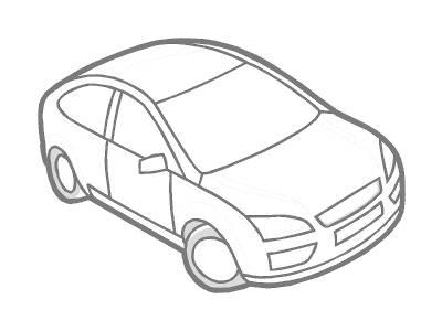 Лобовое стекло VOLVO S40 седан (2004-2012 г.в.)  