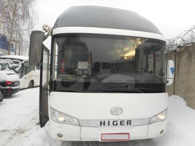 Лобовое нижнее стекло HIGER KLQ 6122B (2017 г.в.) на технике 