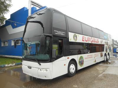 лобовое стекло верхнее BOVA SYNERGY VDL (2006 г.в.) на технике 