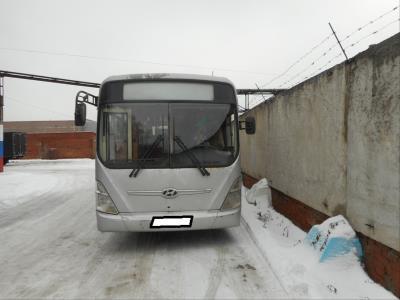 лобовое стекло, половина HYUNDAI AERO CITY (2012 г.в.) общий вид фото