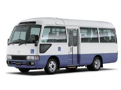 Боковое переднее нижнее левое/правое TOYOTA COASTER (2002 г. г.в.) на технике 